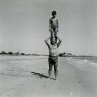Marti Rom, 1963 amb el seu pare